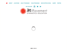 Tablet Screenshot of phillyinmovement.com